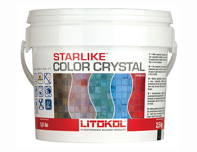 Затирочные эпоксидные смеси Starlike Color Crystal